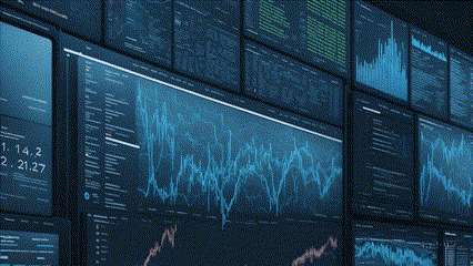 Financial dashboard visualization