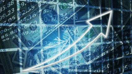 Financial growth visualization